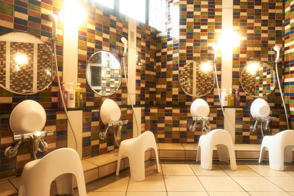 Sounkyo Onsen Kumoi Hotel Kamikawa  Ngoại thất bức ảnh